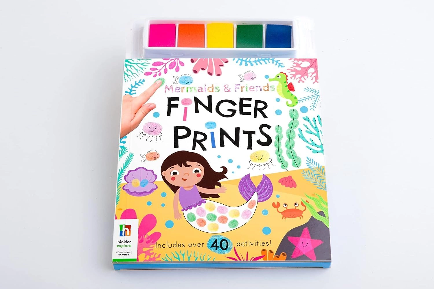 Mermaids & Friends Finger Prints Kit - 3+ years