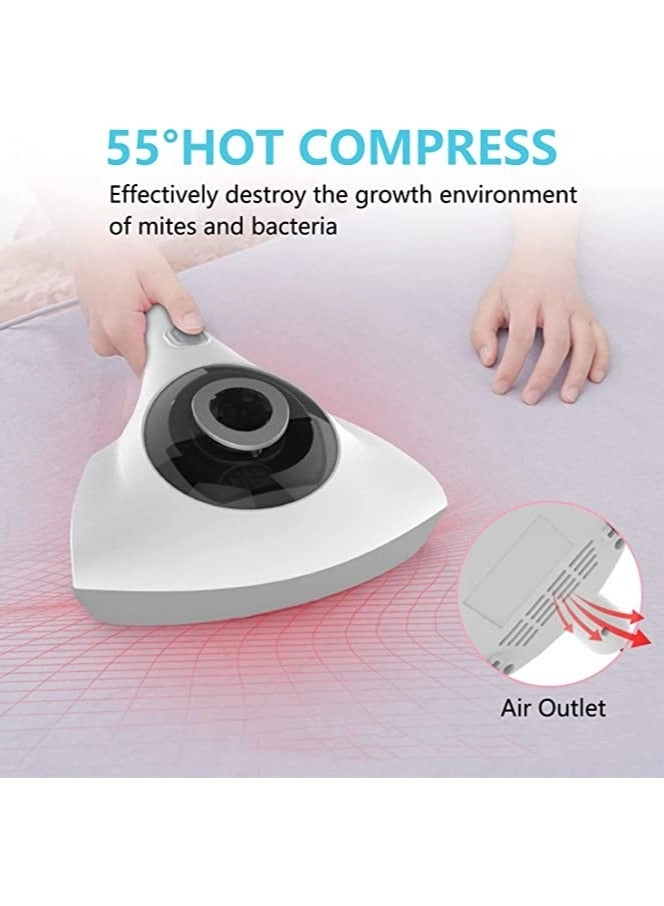 Handheld Deep Mattress Vacuum Cleaner - 10Kpa Low Noise Cordless