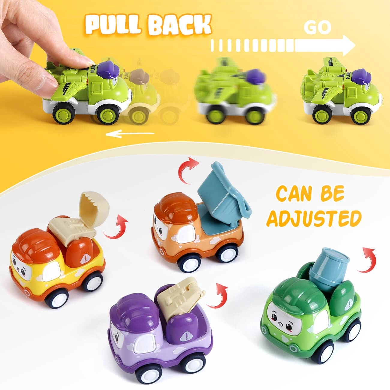 Mini cars - 12 Pack