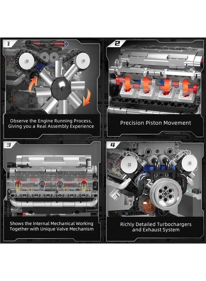 V8 Engine (10088) - 8-Cylinder Petrol