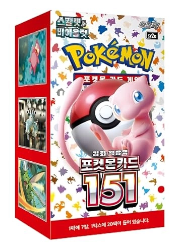 Pokemon 151 Booster Box - Korean 140pcs