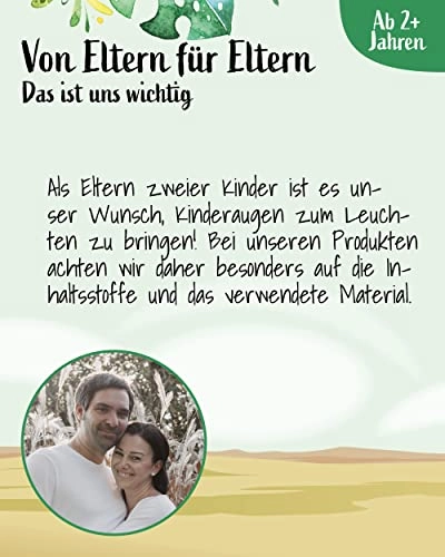 Maxi Memo Game Our Wild Animals - 2 Years 1 pieces