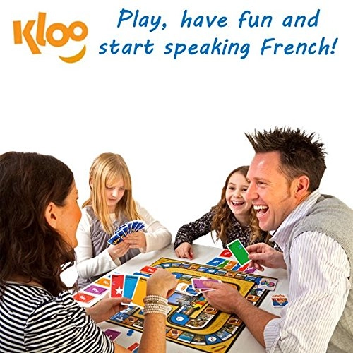 Learn to Speak French Language Board Game - children, adults