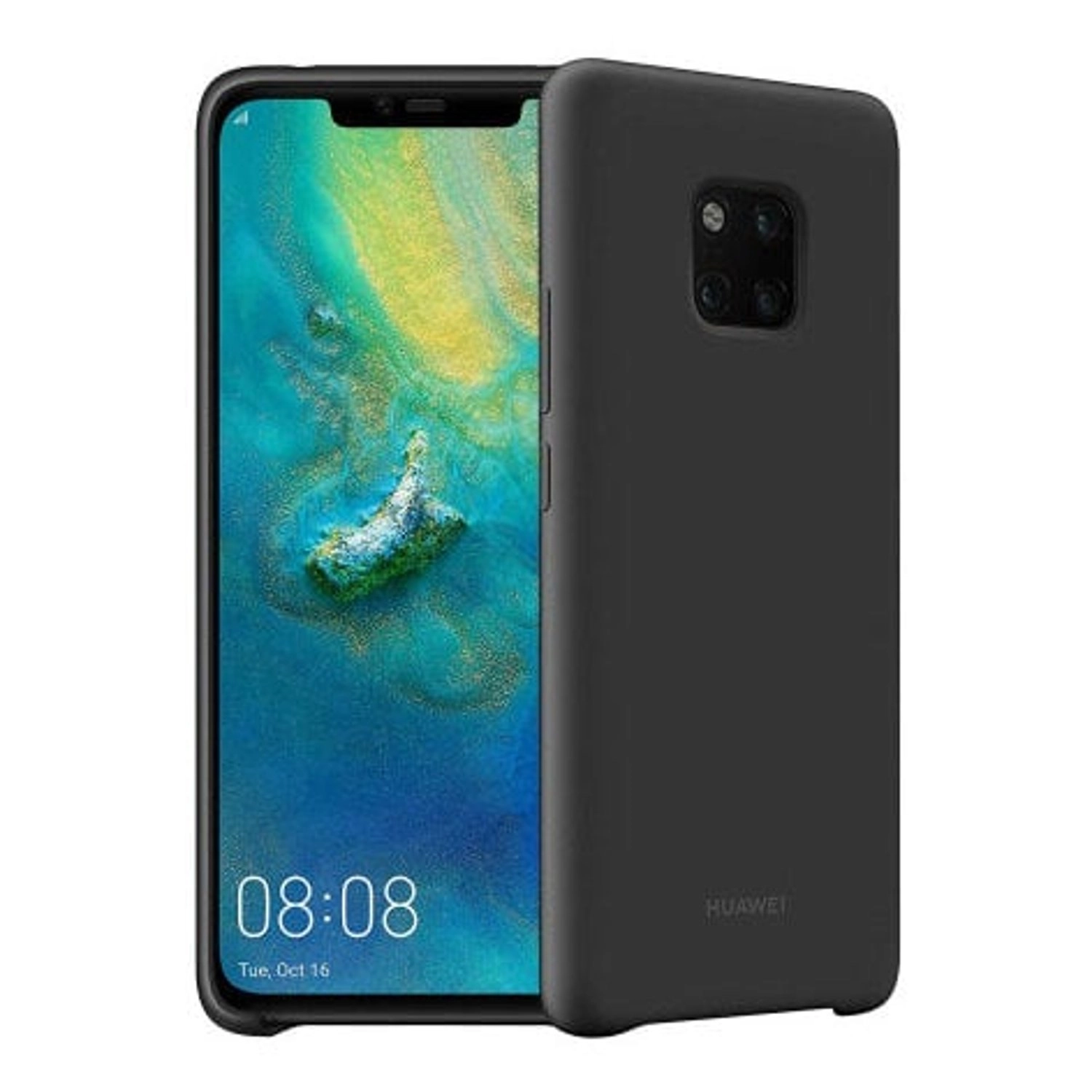 Case For Mate 20 Pro - PU Back Case