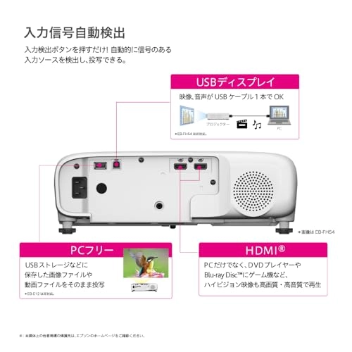 EB-W55 4000 Lumen