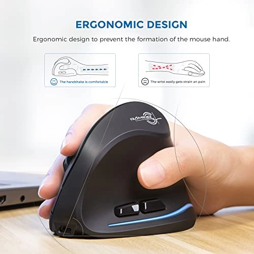 Ergonomic Vertical Mouse - USB