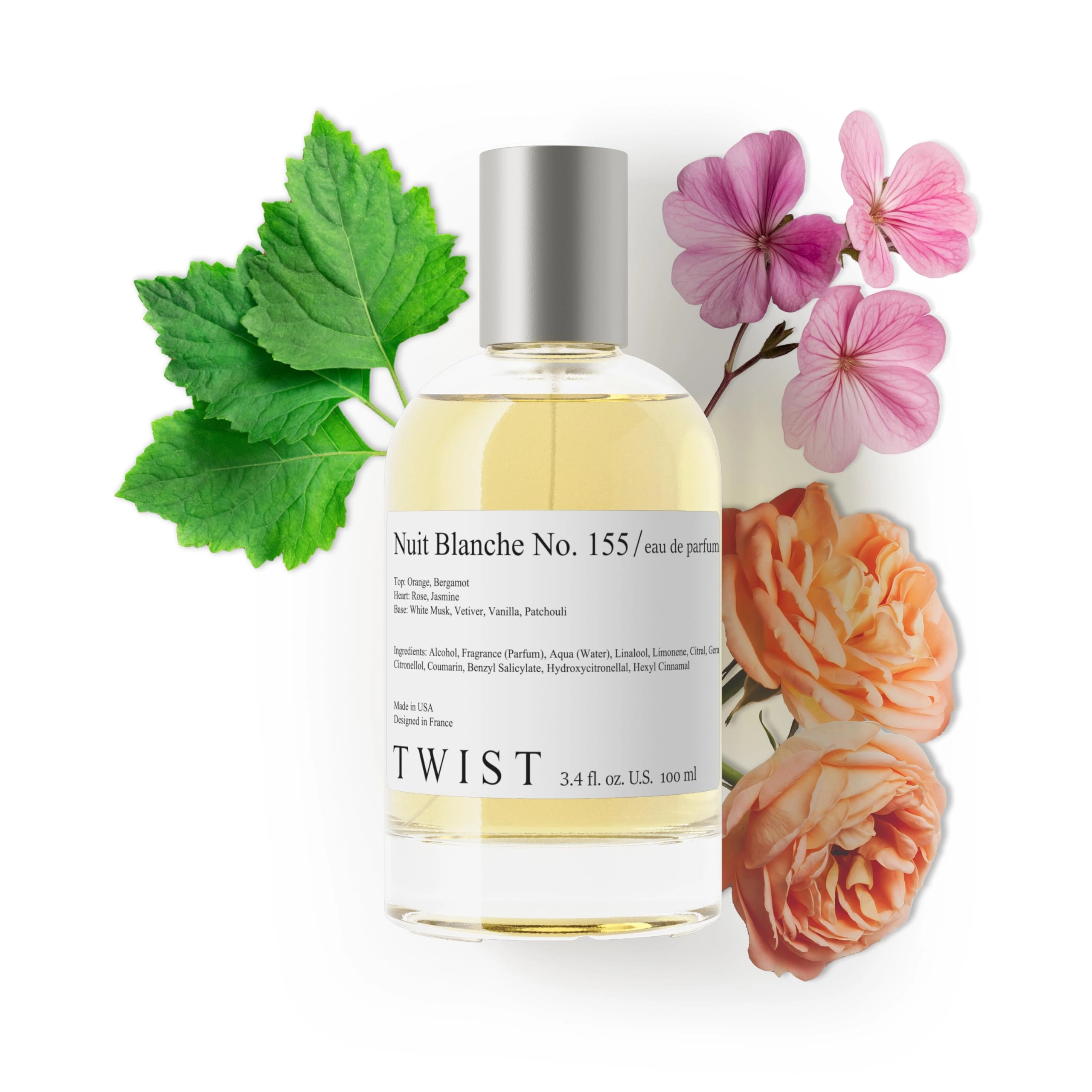 Twist Perfumes Nuit Blanche No. 155 - Eau de Parfum 100 ml
