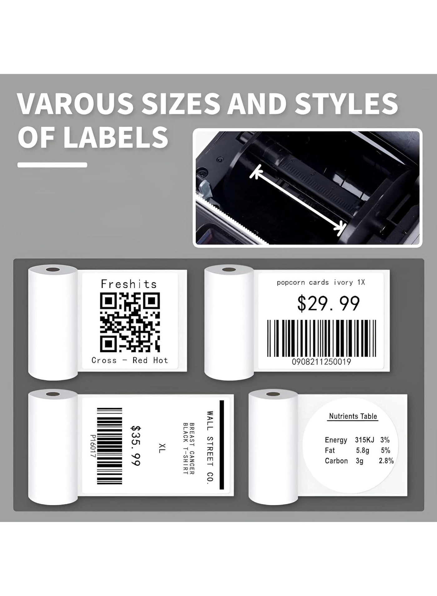 M110 - Mini Portable Thermal Bluetooth