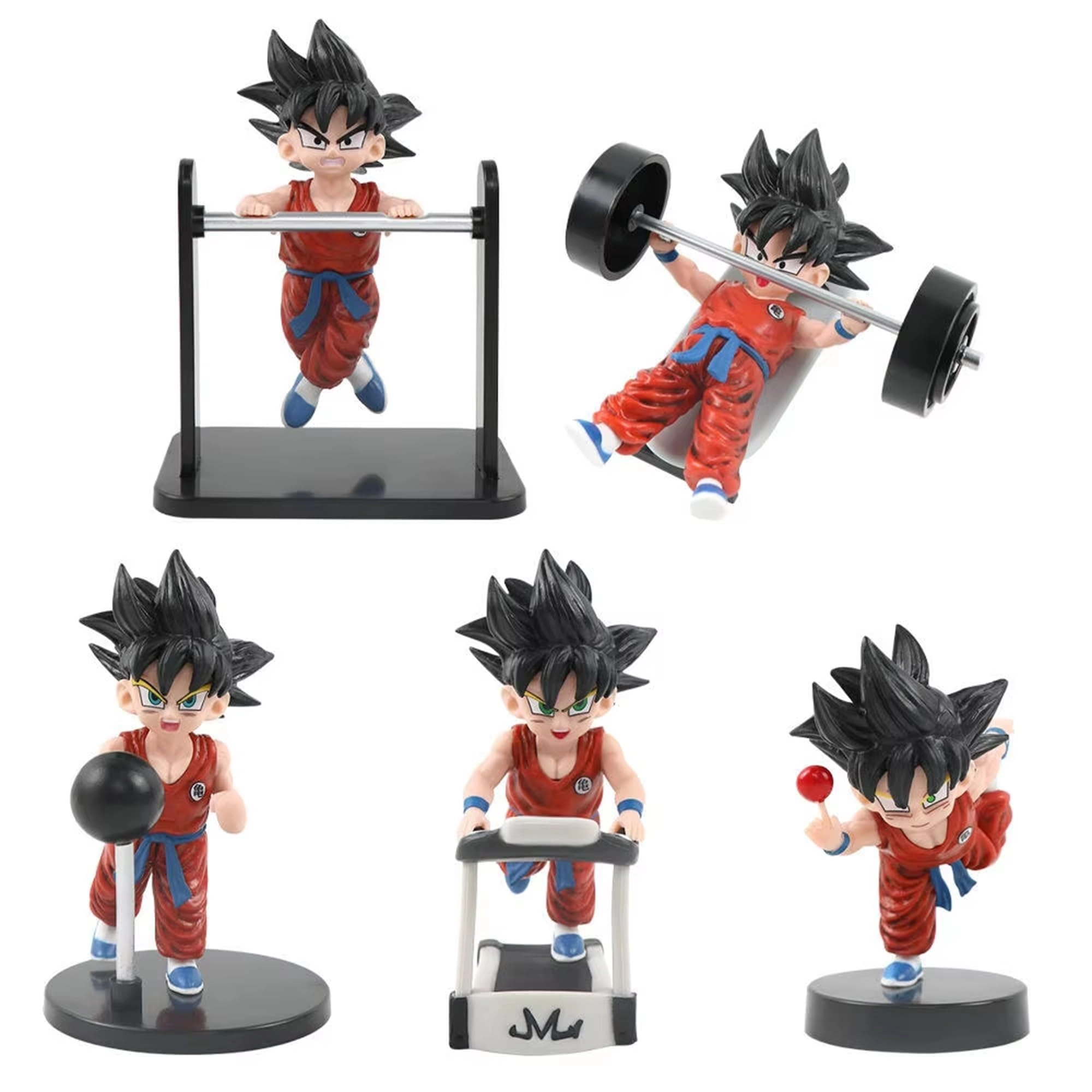 AUGEN, AUGEN DBZ Set Of 5 Gym - 24.00 yr(s) Dragon Ball Z characters Pack of 5