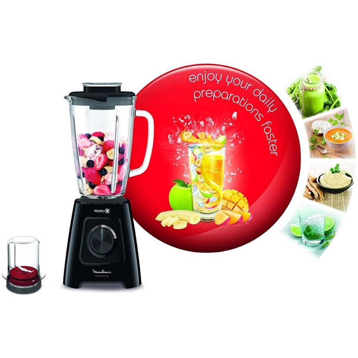 Blendforce - Smart Lock Ergonomic handle Grinder