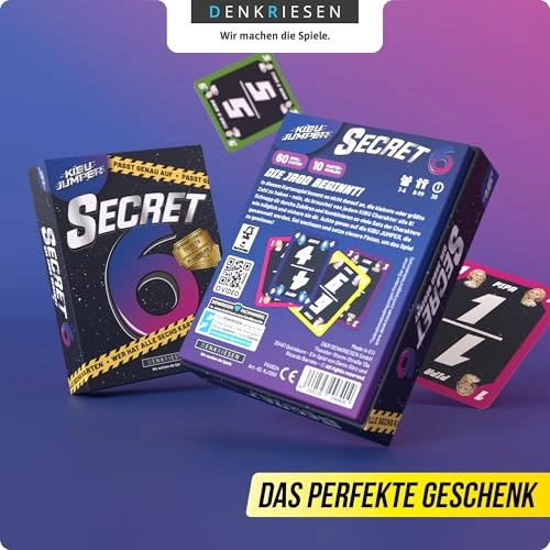 KIBU Jumper: Secret 6 - Card Game (German)