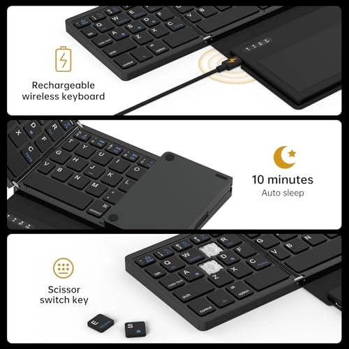 Foldable Wireless Keyboard