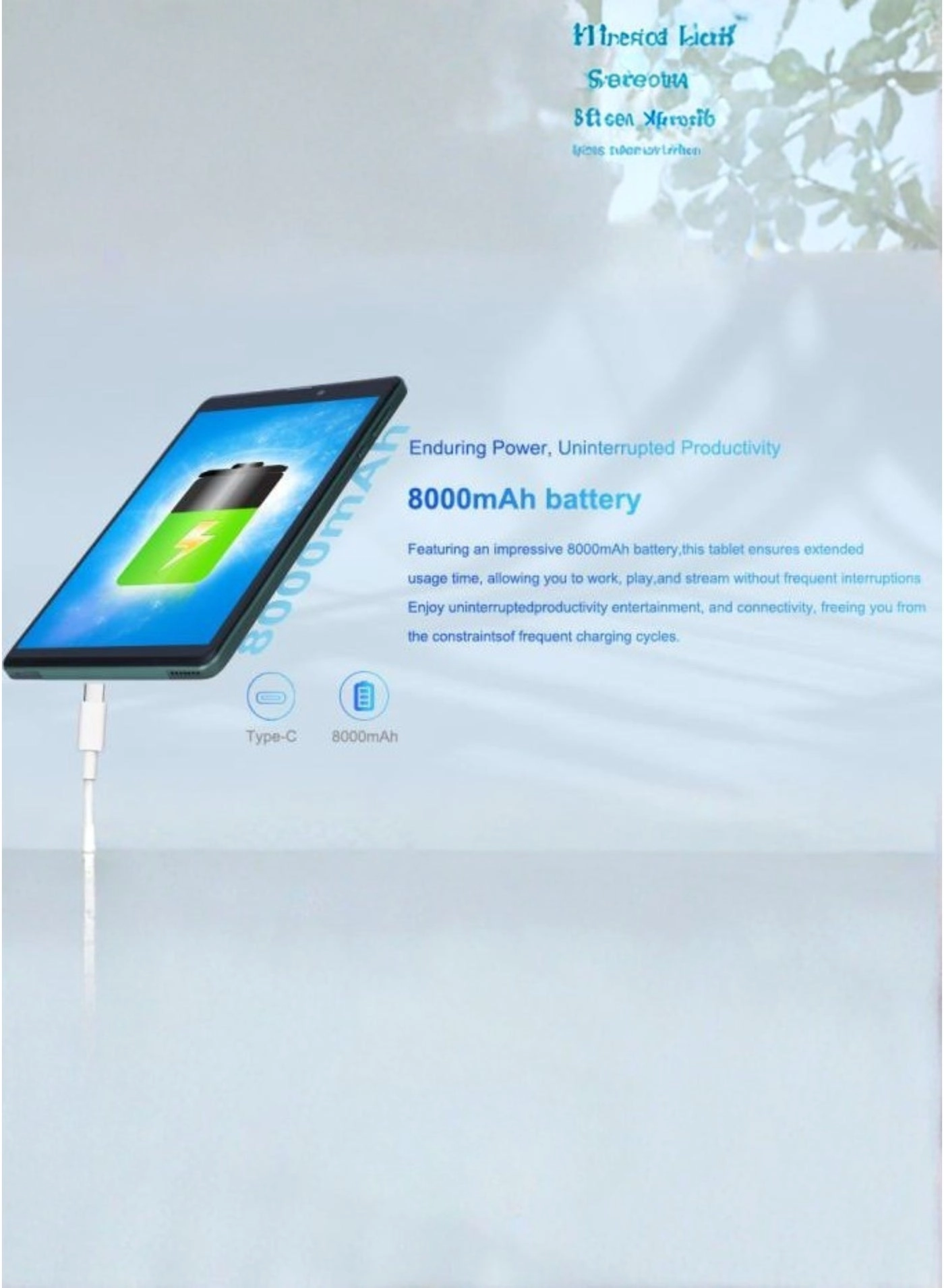 CM813 Pro Tablet 8" 5G 8GB RAM 512GB