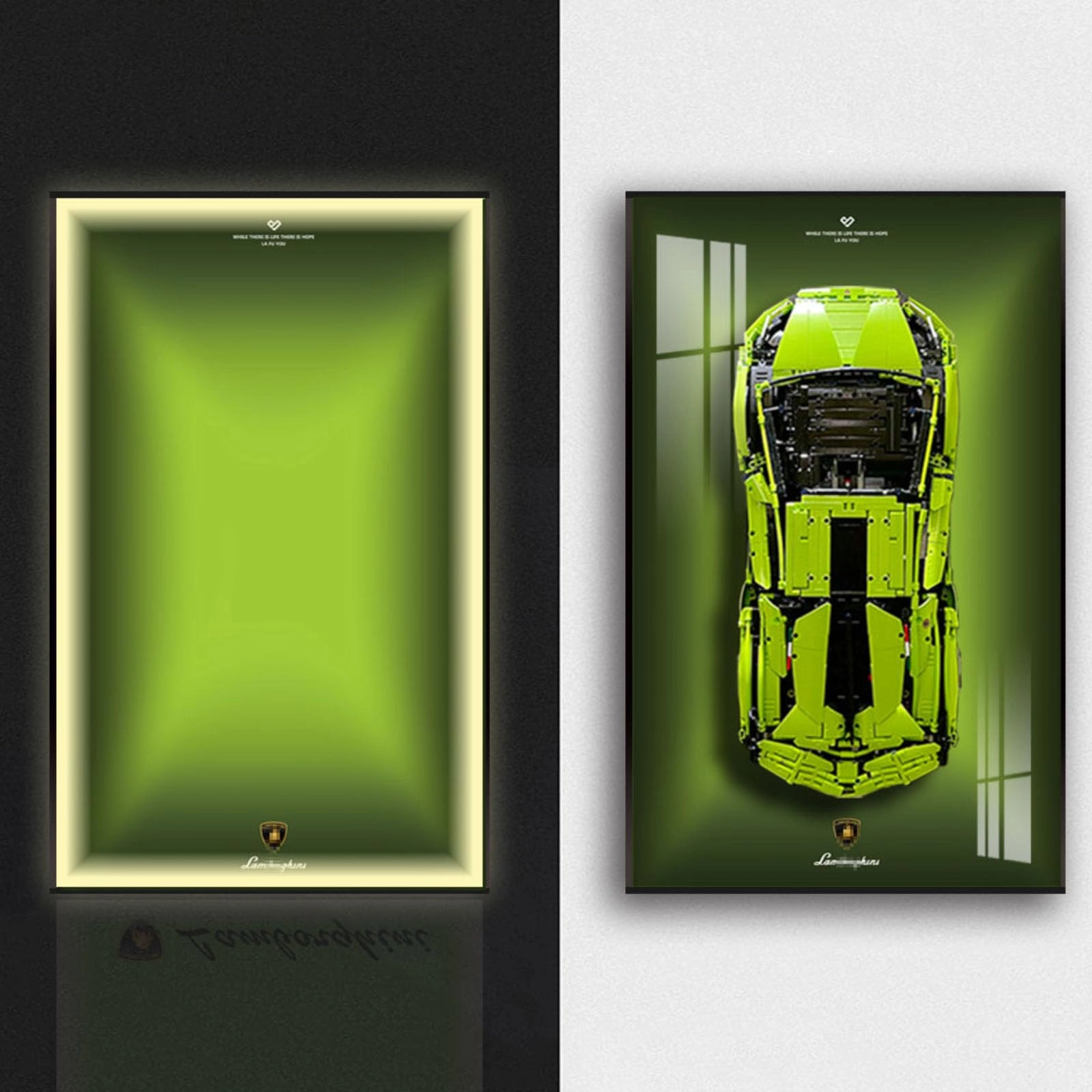 Figures Display Wall Mount