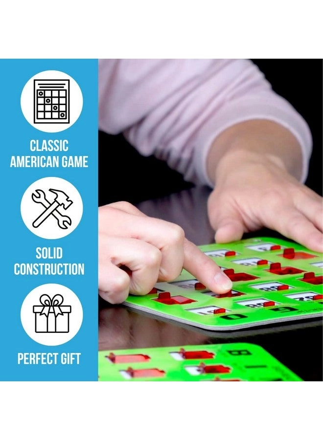 Bulk Bingo Cards - Sliding Windows Reusable Large Print