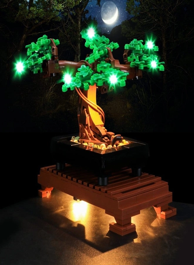 Vaodest LED Light for Lego Bonsai Tree 10281 - LED Light Only Green