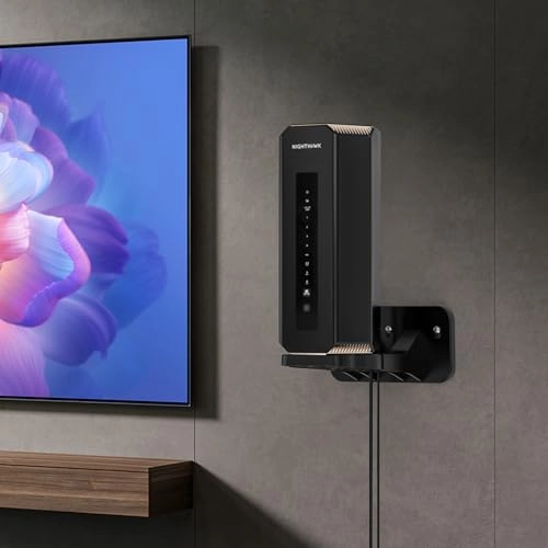 Orbi WiFi 7 Wall Mount - 2 Packs Orbi WiFi 7 Mesh Systems and Nighthawk WiFi 7 routers