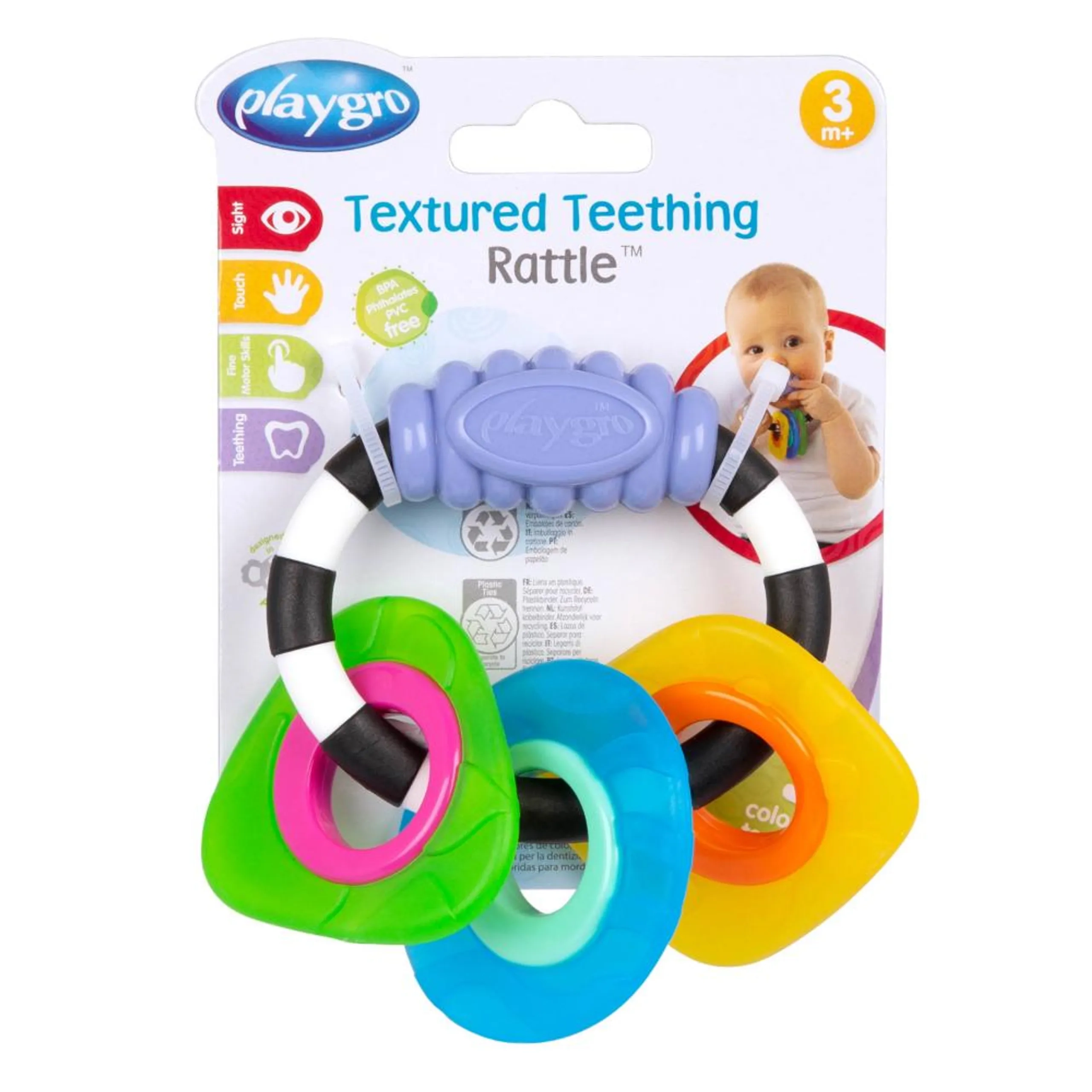 Play & Learn Ball - Rattle & Teethers