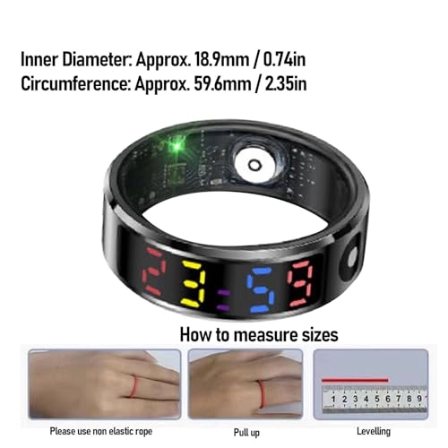 Smart Health Ring - 5ATM Sleep Monitoring