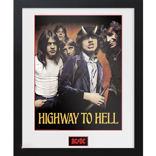 GB eye Ac/Dc - Highway To Hell - photographic paper 30.5 x 40.6cm