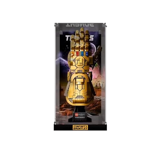 Acrylic Display Case - 15 x 15 x 35 cm compatible with Lego 76191