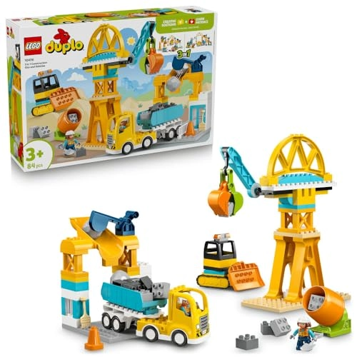 3 in 1 Construction Site and Vehicles (10476)