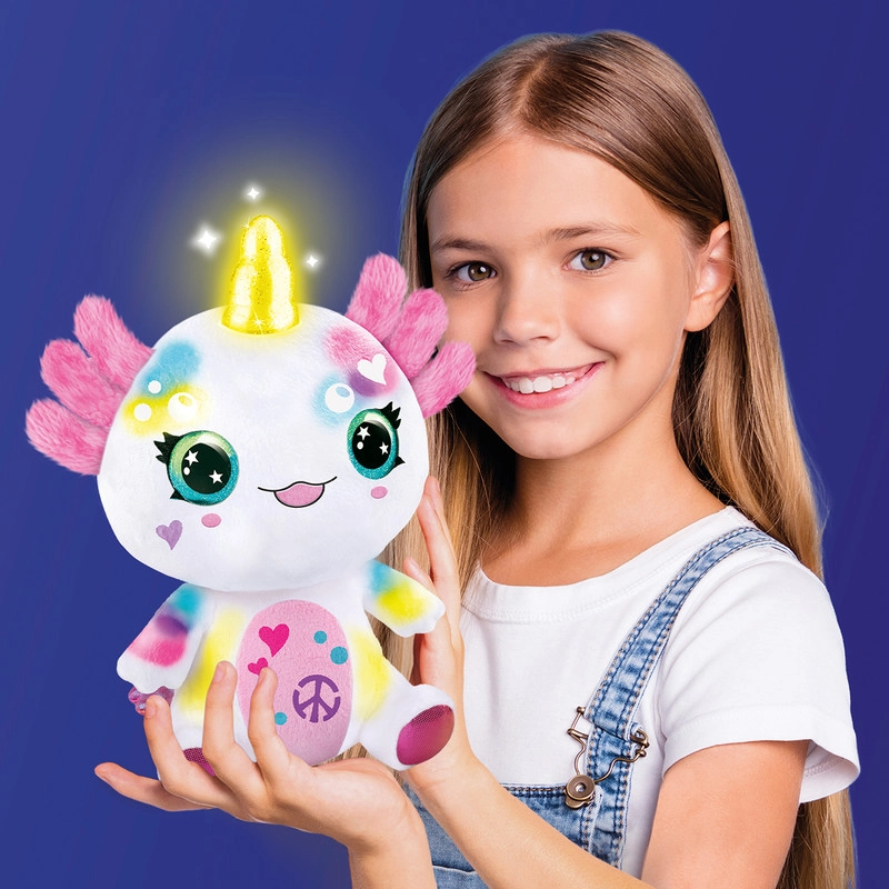 Airbrush Plush Axolotlcorn Light Up Kit - 6+ years
