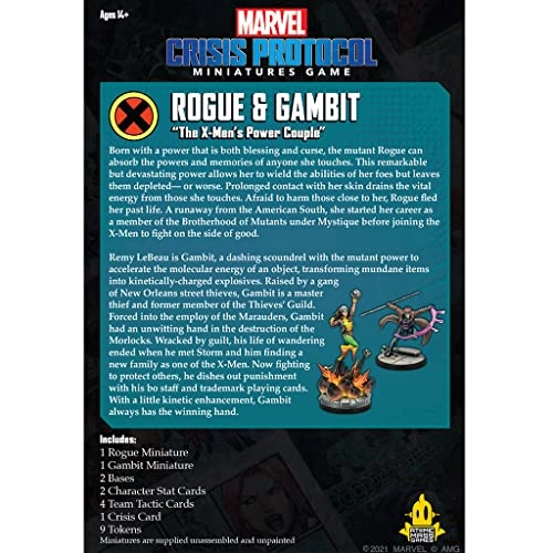 MARVEL: Crisis Protocol: Gambit & Rouge