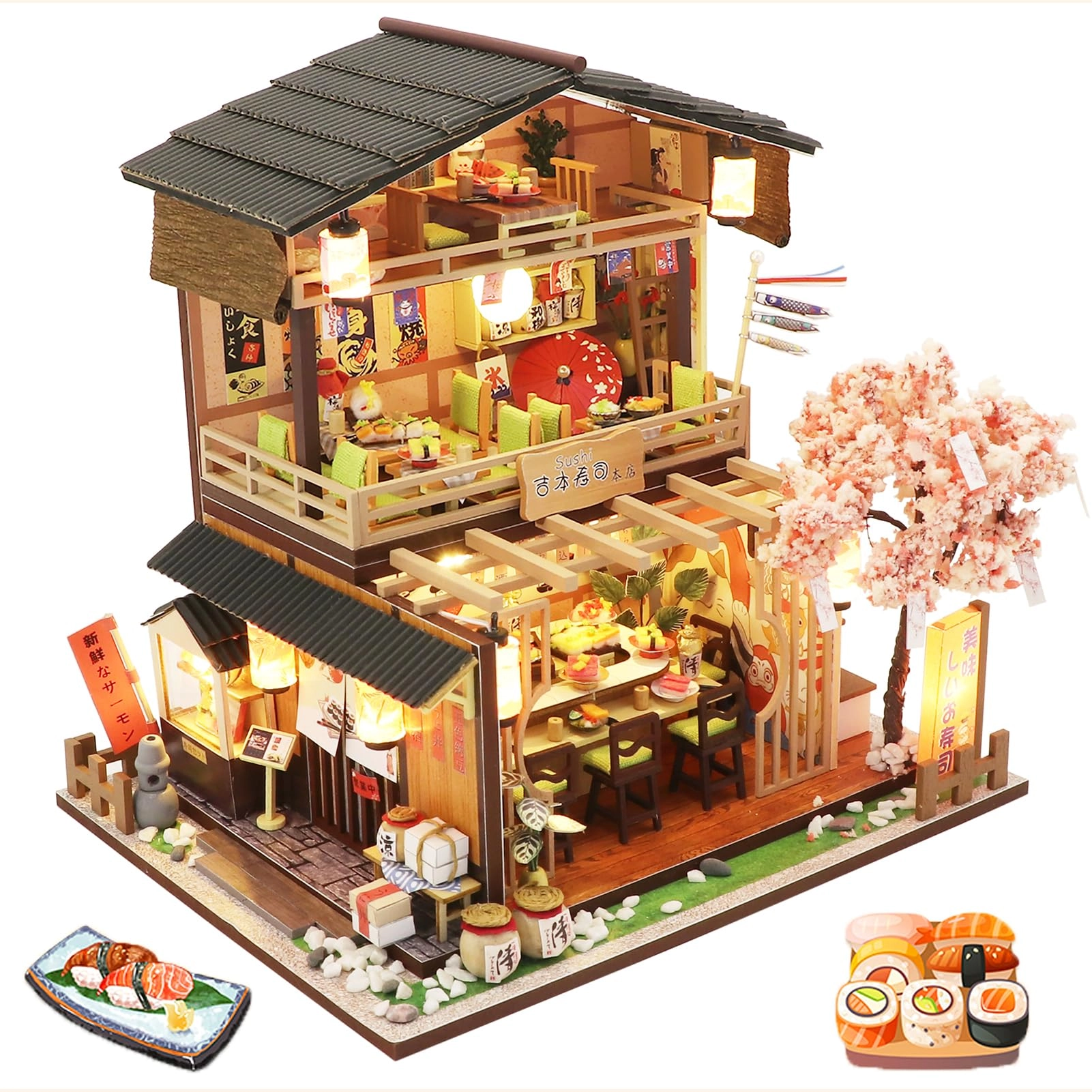 DIY Miniature Dollhouse Kit - 124 scale
