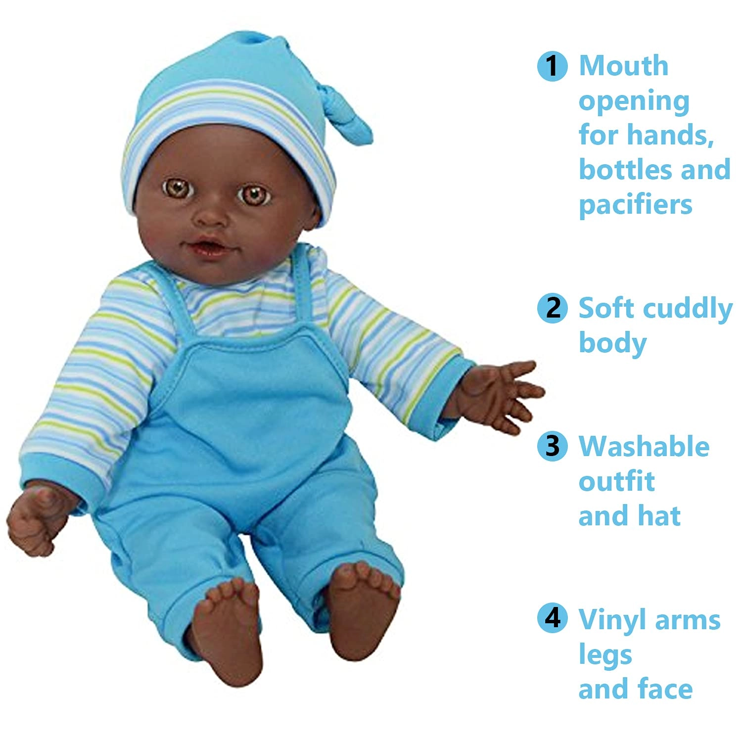 Twin Baby Dolls - 12 inch Vinyl African American Ages 2+