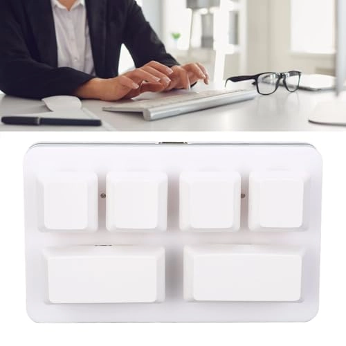 6 Keys Mechanical Gaming Keyboard - Wired