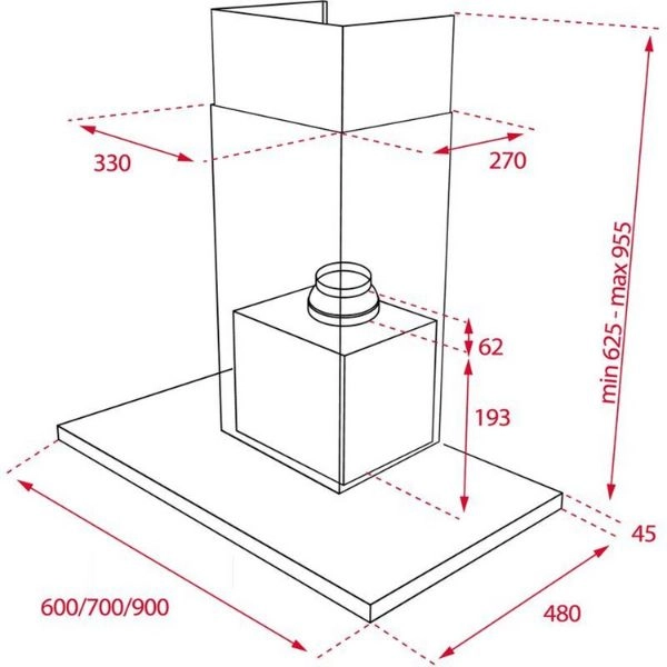 NC 980 - 638 m³/h 900 millimeter