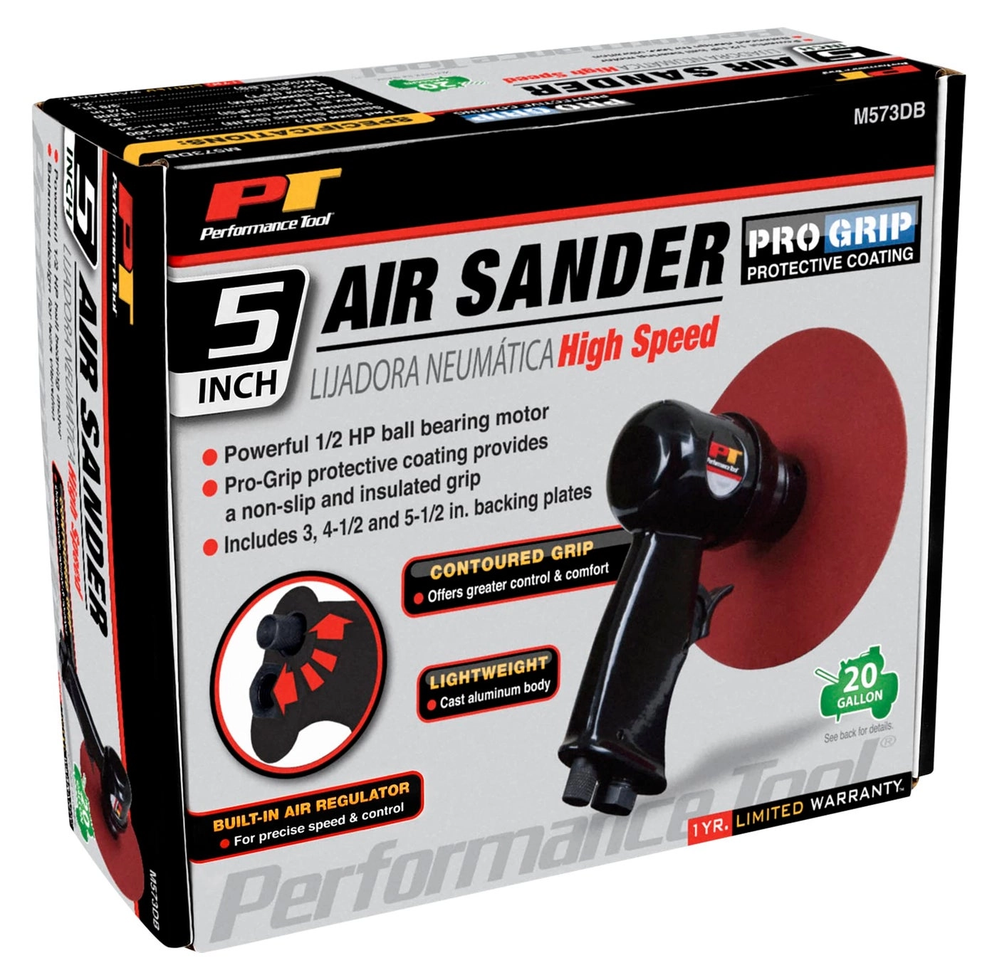 M573DB - 5-Inch High Speed Sander