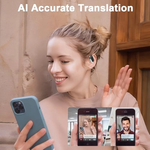 AI Language Translator Earbuds - 144 languages