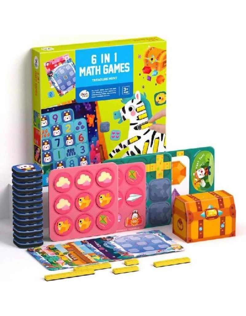 Alyasameen 6 In 1 Math Games - Kid