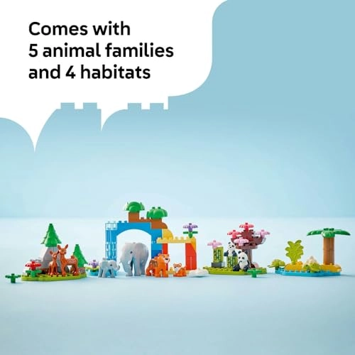 Wild Animal Families (10446) - 3in1 Montessori Toddler Learning Toy