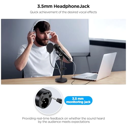 podcast dynamic microphone USB+XLR Microphone