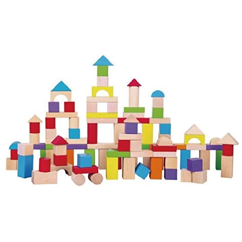 Wooden Blocks - 100pcs