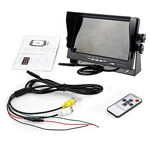 Rearview Camera - Night Vision + 7" TFT LCD Monitor - 800x480
