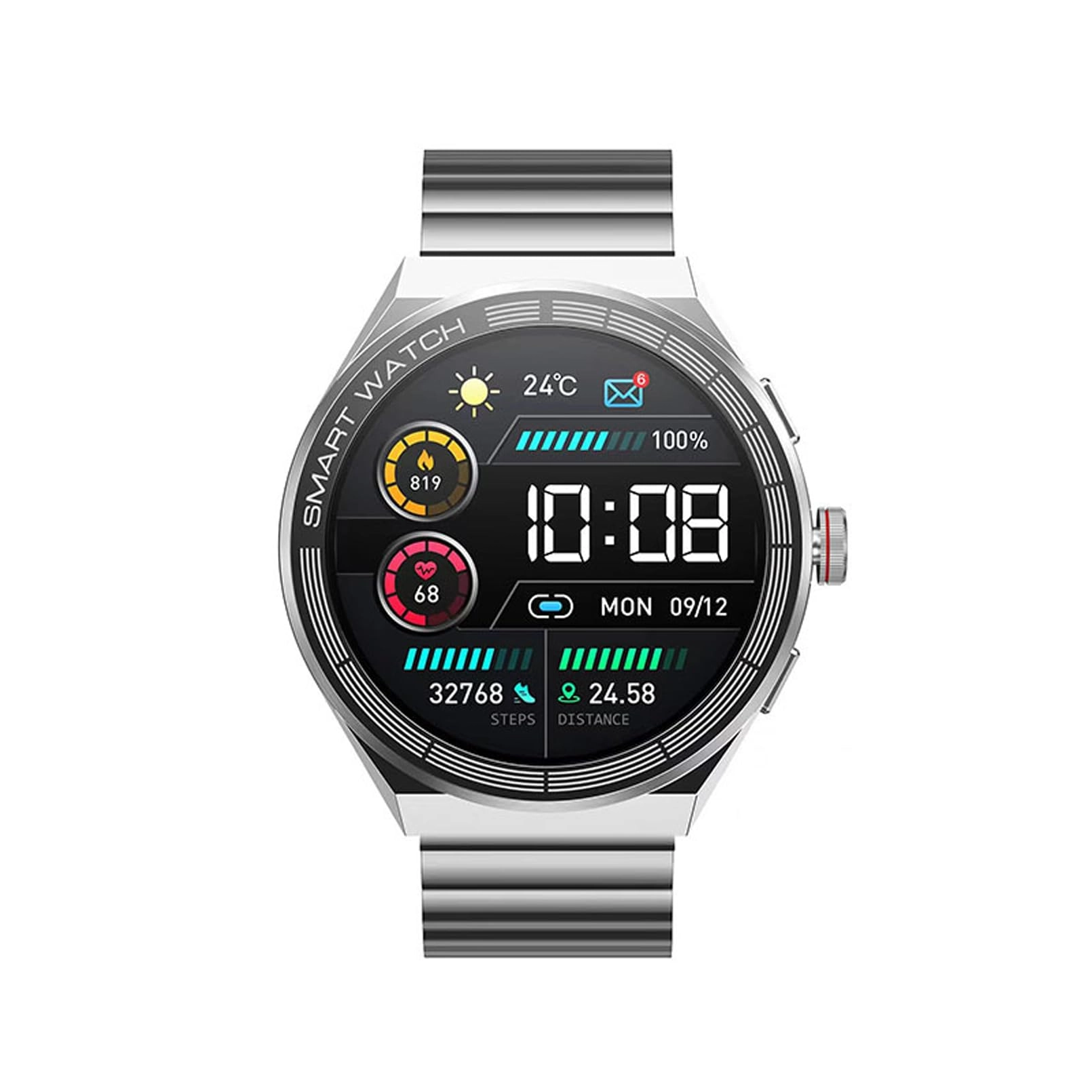 Blood Glucose Sugar Smart Watch - Bluetooth Calling ECG+PPG HRV