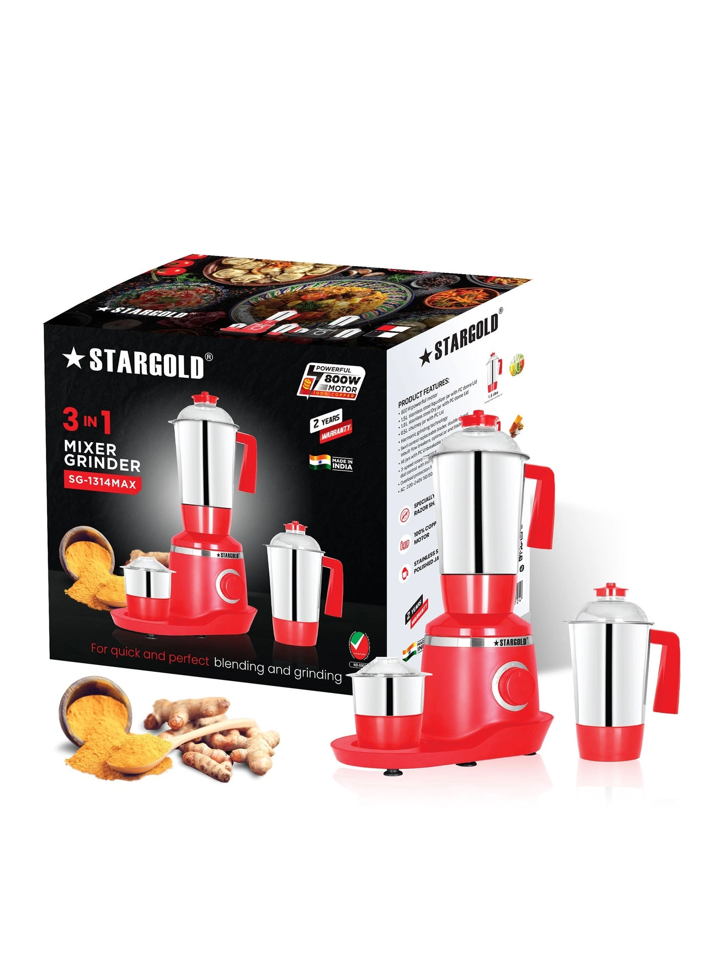 SG-1314 Max - 3 L 800 W