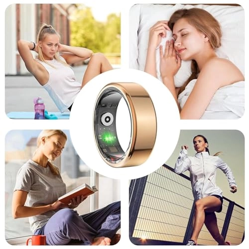 Smart Ring - 18.1mm Gold IP68 Waterproof