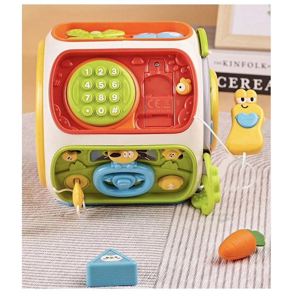 Multi-Activity 9-Sided Educational Toy - 18m+