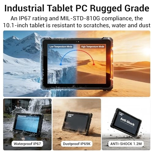 Rugged Tablet - 128GB 10.1"