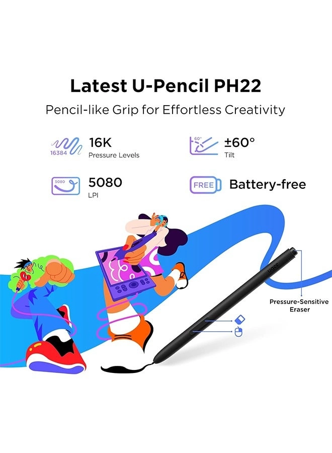 UE16 - 16,384 Levels of Pressure Sensitivity