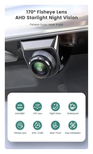 HD Car Rear View Camera - Wire AHD1080P