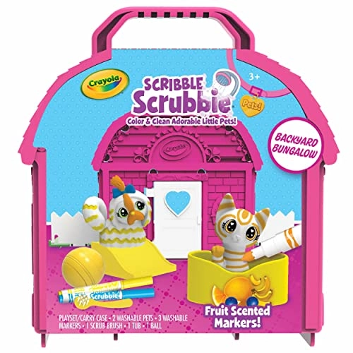 Scribble Scrubbie Pets - Backyard Playset 3+ years