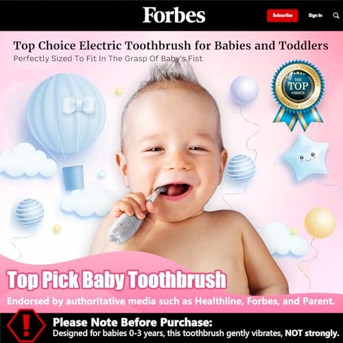 Baby Toothbrush - Sonic Pink 1 Count