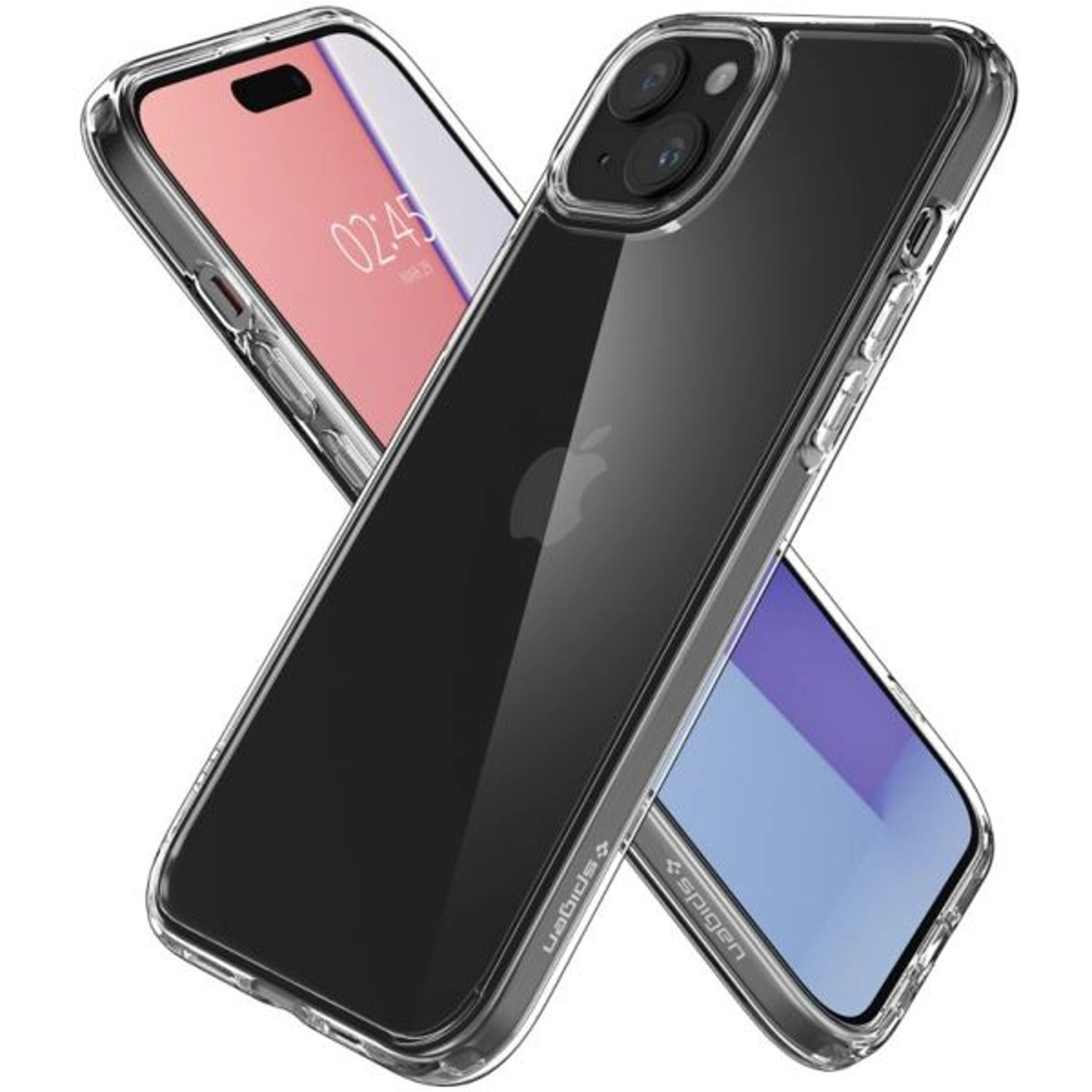 Crystal Hybrid Back Cover for iPhone 15