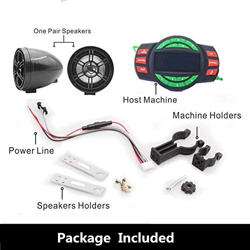 UTV ATV Bluetooth Amplifier Sound System - 30W